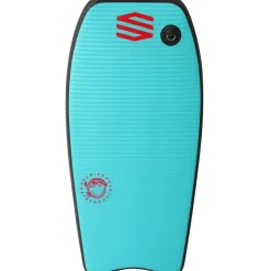 Bodyboard gonflable Sniper Puffer Teal/Red  38