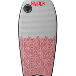 Bodyboard gonflable Sniper Puffer Teal/Red  38