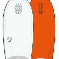 Bodyboard Sniper Improve Series Cortex PE Flex Blanc/Orange 44