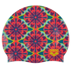 Bonnet de natation Arena Silicone - Floral