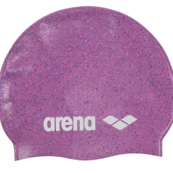 Bonnet de natation Arena Silicone Junior Rose