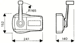 Boîtier latéral mono-levier Ultraflex B89