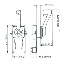Boîtier Latéral Ultraflex B183