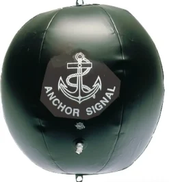 Boule noire Osculati gonflable pour mouillage 40 cm