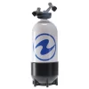 Bouteille de plongée Aqualung - 12 L 230 Bars 2 Sortie Tag