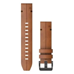 Bracelet Garmin Quickfit Cuir 22mm - Marron