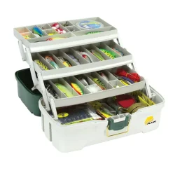 Caisse de rangement Plano Three-Tray Tackle Box Green
