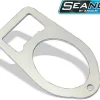 Calibre à Palourdes Seanox Ovale en Inox 40x30 mm