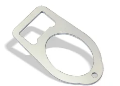 Calibre à Palourdes Seanox Ovale en Inox 40x30 mm