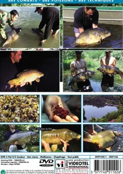 Carpes en grands lacs : St Cassien - Salagou - Cabanac (2 DVD) avec Nicolas Migeon
