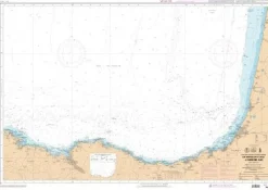 Carte Shom pliée de Mimizan-Plage à Cabo de Ajo