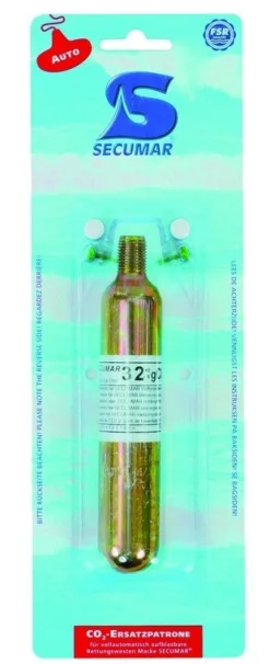 Cartouche pour gilet de sauvetage Secumar CO2 22gr