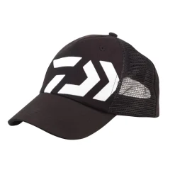 Casquette Daiwa Trucker Noir logo blanc
