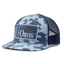Casquette Orvis 1971 Camo Trucker Hat Blue Camo