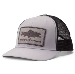 Casquette Orvis Fish Séries Trucker Hat Titanium