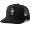 Casquette Rip Curl Icons Eco Trucker - Black/Red