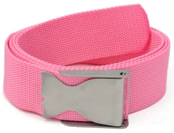 Ceinture de plongée Best Divers Nylon Rose boucle Inox Baleine