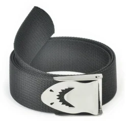 Ceinture de plongée Best Divers Nylon Noir boucle Inox Requin