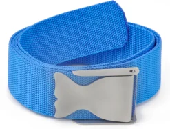 Ceinture de plongée Best Divers Nylon Bleu boucle Inox Baleine