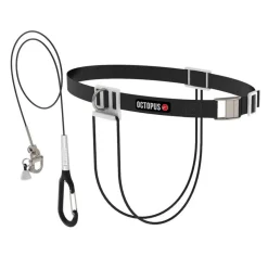Ceinture Lanyard CNF Octopus Freediving Longe d'apnée Blanc