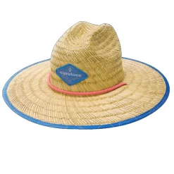Chapeau de plage en paille tissé Panama Aquatone adulte