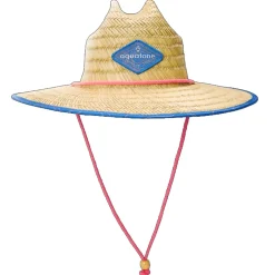 Chapeau de plage en paille tissé Panama Aquatone adulte