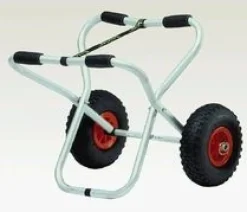 Chariot pliant avec siège pour planches Eckla