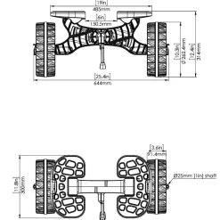 Chariot transport Kayak Railblaza C-Tug