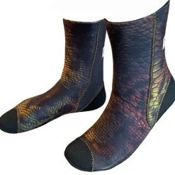 Chaussons Anaconda Denty Spearfishing Marron Or 5 mm