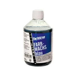 Cire nyachticon de couleur bleue