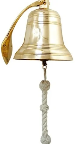 Cloche Décomarine laiton poli