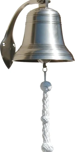 Cloche Décomarine laiton étamée diam: 10cm