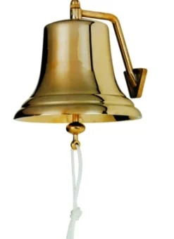 Cloche Plastimo laiton poli grande taille