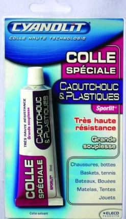 Colle Euromarine spéciale caoutchouc et plastique