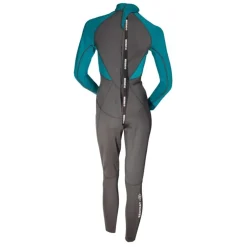 Combinaison Beuchat Atoll monopièce 2 mm Femme - Bleu Atoll