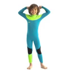 Combinaison enfants Jobe Boston 3/2 Back Zip Sarcelle