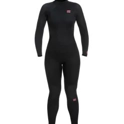 Combinaison femme Billabong Launch 3/2 Back Zip - Black