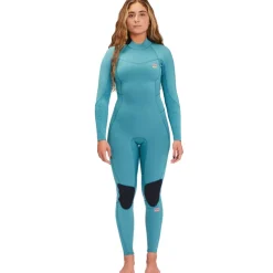 Combinaison femme Billabong Synergy 4/3 Back Zip - Marine