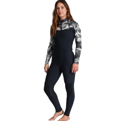 Combinaison femme Billabong Salty Dayz 3/2 Front Zip - Paradise