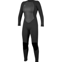Combinaison femme O'Neill Reactor 3/2 mm back zip - Noir