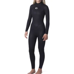 Combinaison femme Rip Curl Omega 3/2 Back zip - Black