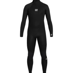 Combinaison homme Billabong Intruder 4/3 back zip - Black