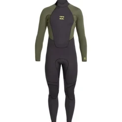 Combinaison homme Billabong Intruder 4/3 Back Zip - Antique Black - S - OCCASION GRADE B