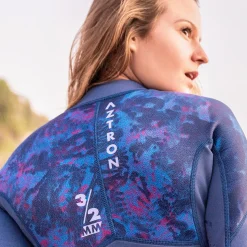 Combinaison shorty Femme Aztron Aurora| 3/2 mm | Front zip