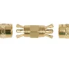 Connecteur or Shakespeare sans soudure pour RG-8X ou RG-58/AU
