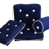 Coussin Euromarine triple bleu