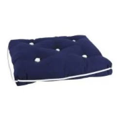 Coussin simple Yachticon en kapok - 44 x 36 x 9 cm