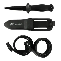 Couteau chasse sous marine Pegasub Ninja 9 cm