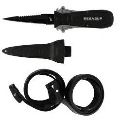 Couteau chasse sous marine Pegasub Rapide 9 cm