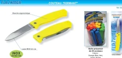 Couteau Fermant Lame Inox 85 mm